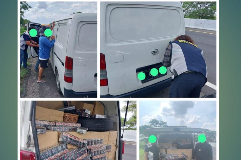 Bea Cukai Amankan Ratusan Ribu Batang Rokok Ilegal di wilayah Tegal dan Kudus