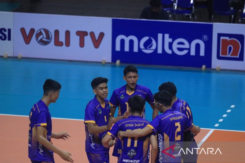 Dua tim unggulan, Jabar dan DIY petik kemenangan perdana Kejurnas Voli