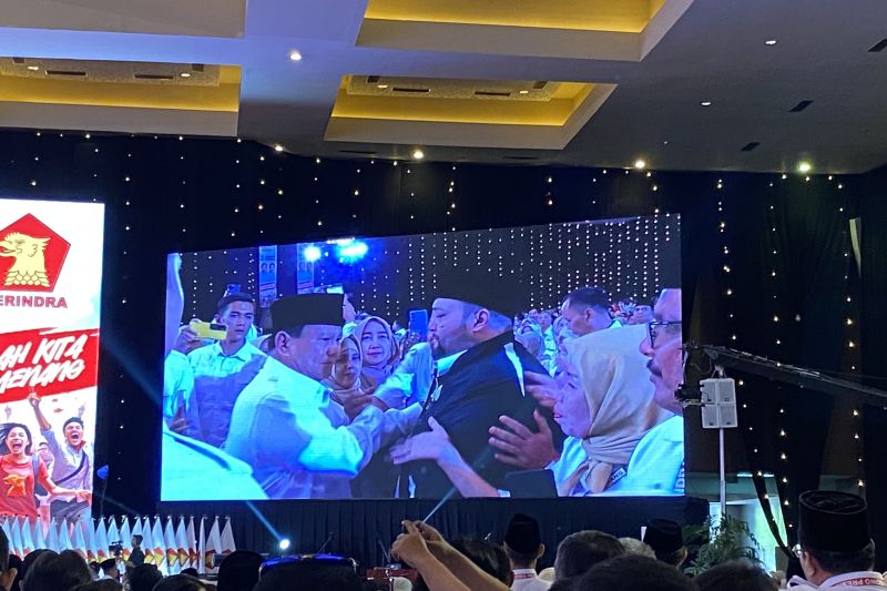 Di Rakornas Gerindra, Prabowo minta kader fokus turun ke rakyat