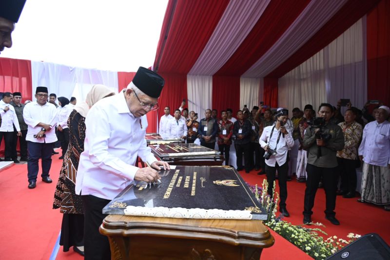 Wapres: Jangan sampai terjadi permusuhan meski berbeda pilihan capres