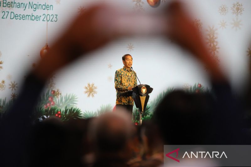 Berikan contoh yang baik dalam hidup dalam keberagaman: Jokowi untuk umat Kristiani