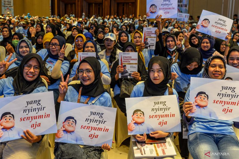 Prabowo sebut hilirisasi, anti-korupsi, dan digitalisasi kunci RI maju