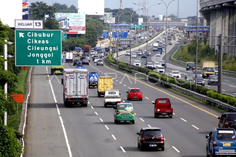 Ini batas kecepatan minimal dan maksimal berkendara di jalan tol