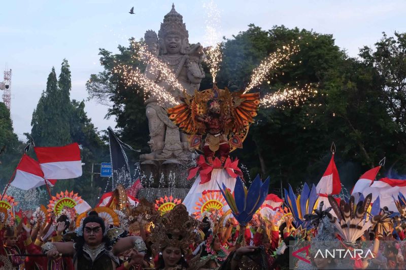 Pagelaran seni akhir tahun 2023 di Bali