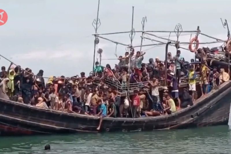 Warga Rohingya diduga korban TPPO, Kemenkumham-Komnas HAM cari solusi