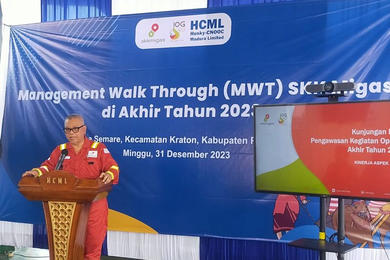 SKK Migas sebut produksi gas dari HCML "on track" selama 2023