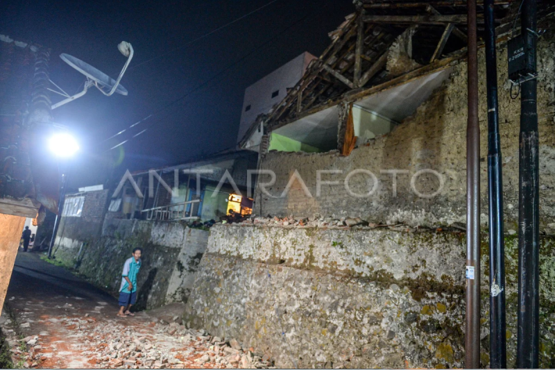 Dampak gempa di Kabupaten Sumedang