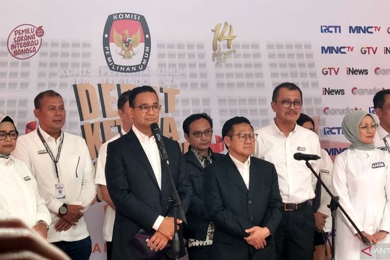 Usai debat, Anies: Calon presiden harus siap ditanya siapa saja