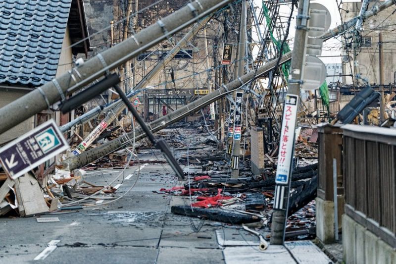 Gempa Jepang: Korban tewas 161 orang, 103 lainnya masih hilang