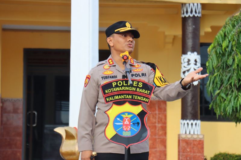 Kapolres Kobar tegaskan pentingnya jaga netralitas Polri di Pemilu 2024