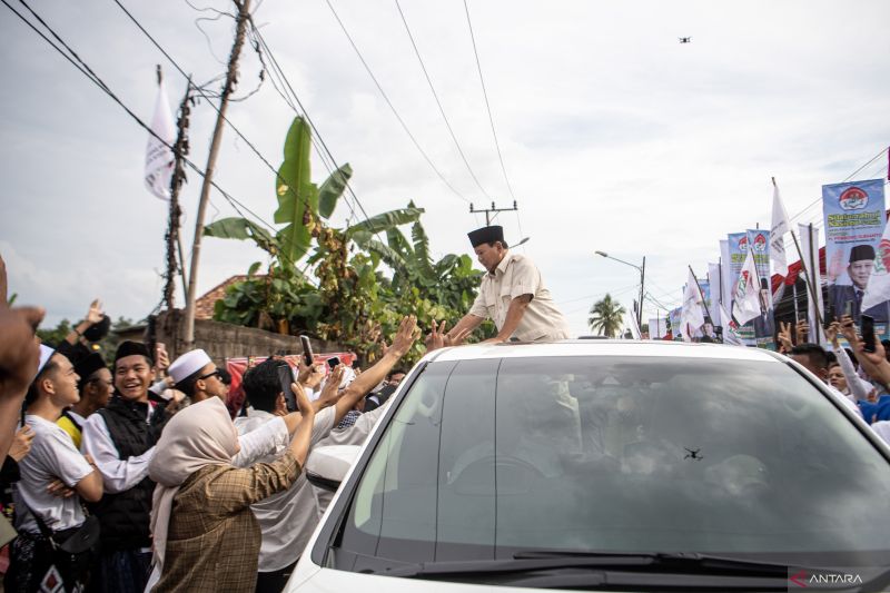 Prabowo hadiri sillahturahmi Nasional Ummat dan Ulama