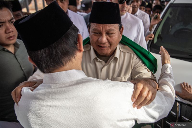 Prabowo hadiri sillahturahmi Nasional Ummat dan Ulama