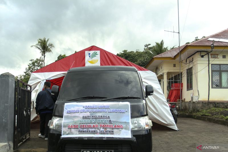 Bantuan Untuk Korban Erupsi Gunung Lewotobi