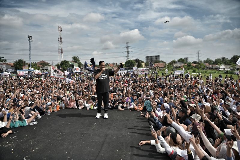 Anies tegaskan semangat relawan tidak bisa dibeli dengan rupiah