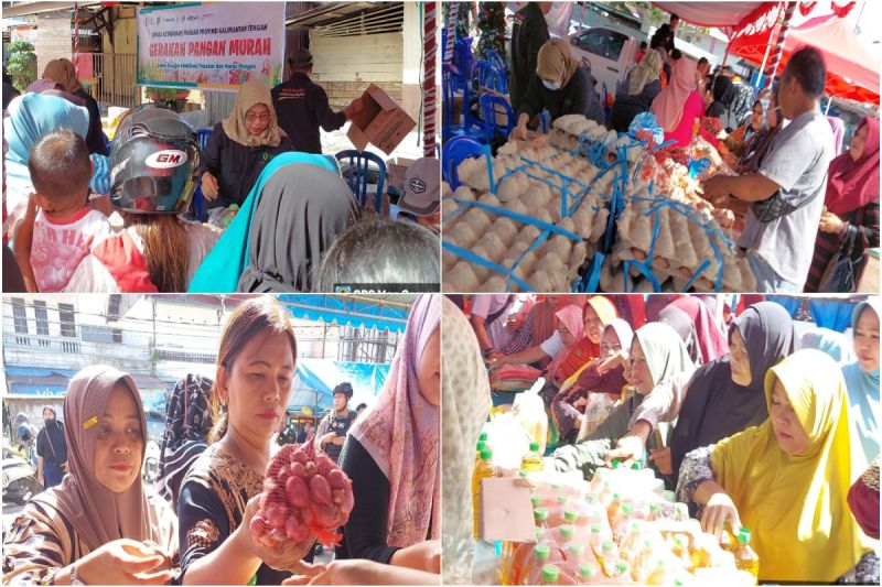 Gerakan Pangan Murah Pemprov jangkau masyarakat Katingan