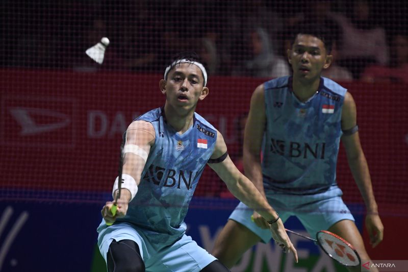 Semakin dekat dengan final, Fajar/Rian gandakan keunggulan Indonesia