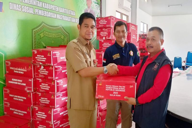 Pemkab Barito Utara terima bantuan terdampak banjir dari Kemensos