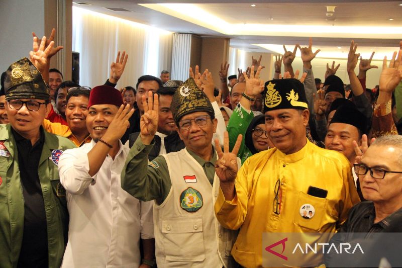 FOTO - Kampanye Mahfud MD di Pekanbaru