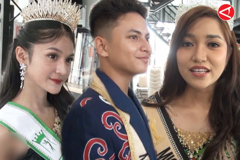 Miss-Mister Grand Tourism kunjungi Perpustakaan Kalteng