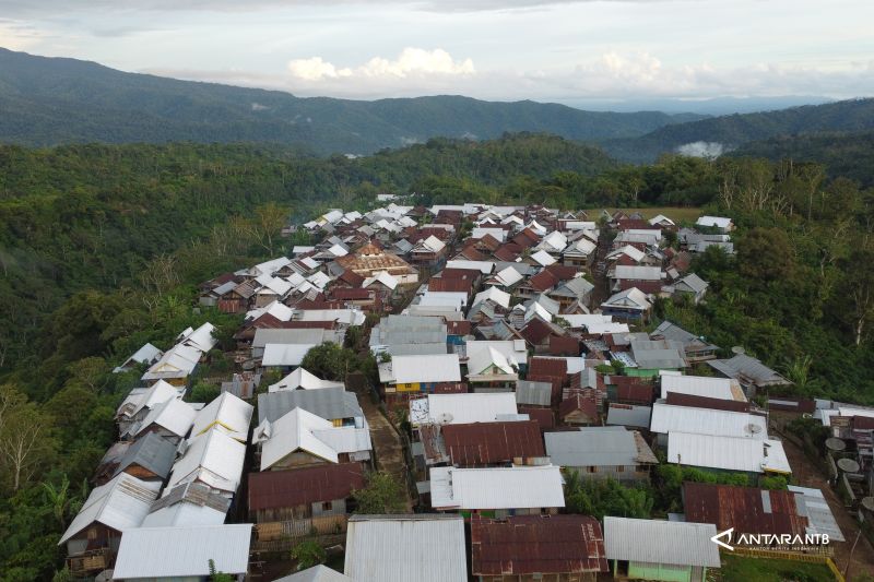 Foto udara Desa Baodesa