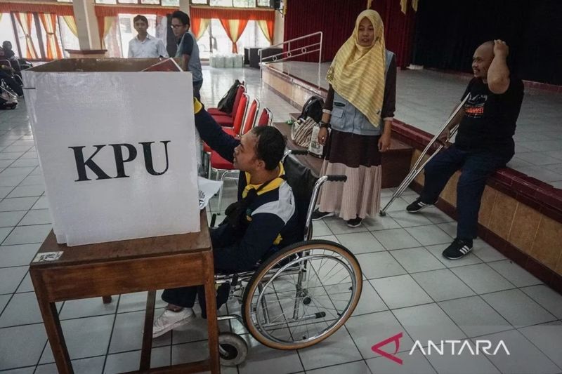 KPU Jakpus catat 7.000 difabel akan gunakan hak pilih di Pemilu 2024