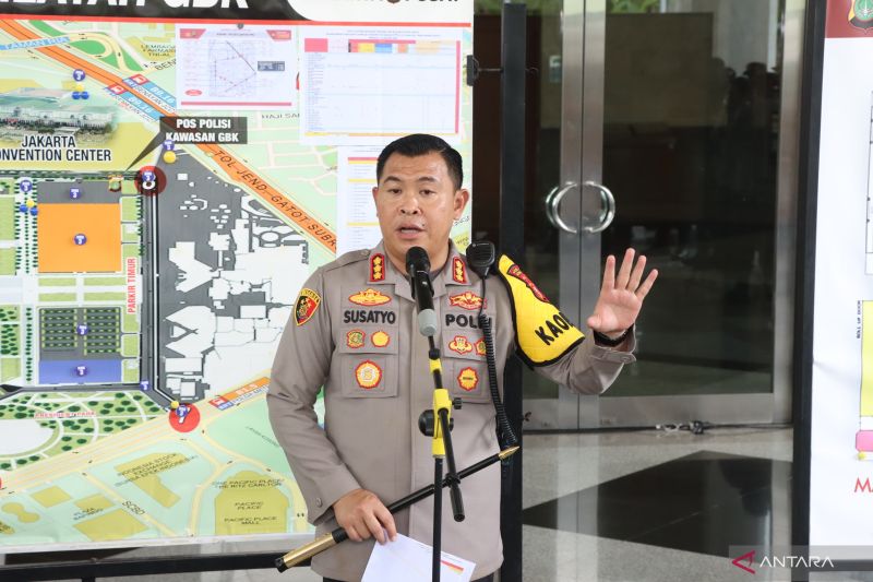 Polisi bagi JCC jadi tiga ring pada pengamanan debat terakhir capres