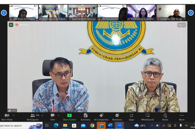 Ditjen Perhubungan Laut Kemenhub terapkan digital profiling