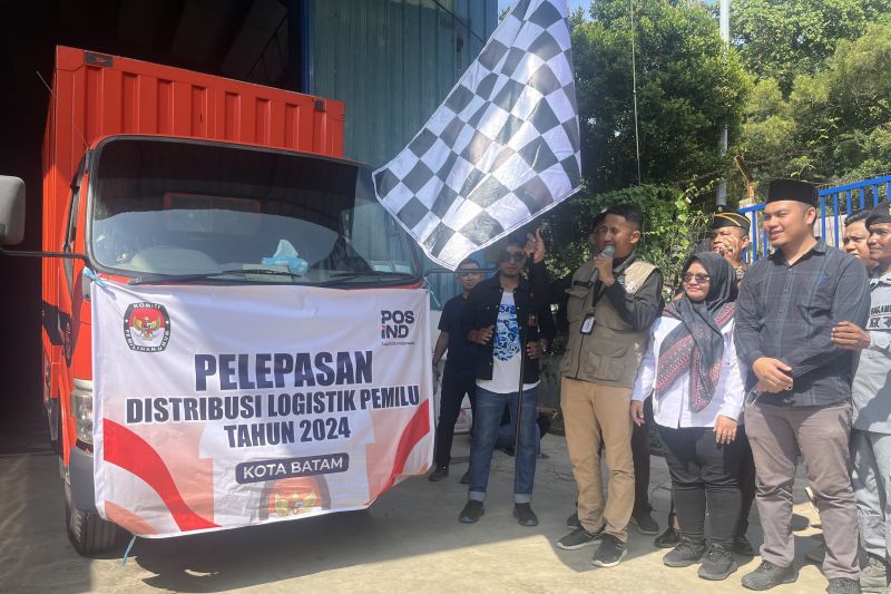 KPU Batam pastikan pendistribusian logistik Pemilu rampung 12 Februari