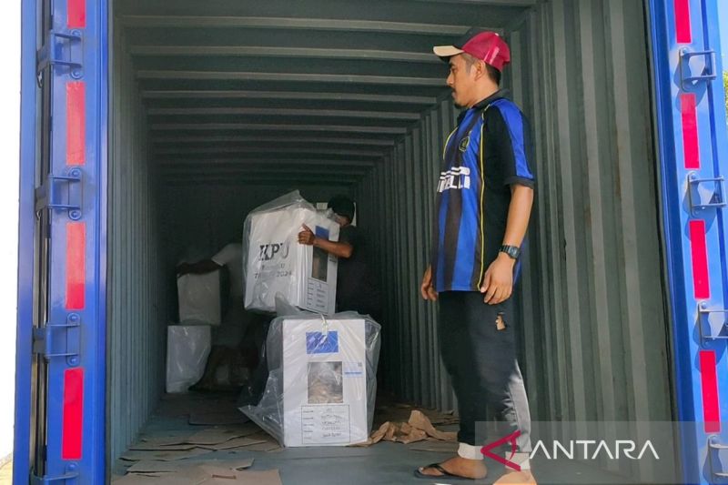 KPU Kota Cirebon rampungkan distribusi logistik pada 12 Februari