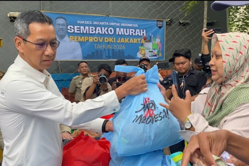 Bawaslu DKI nilai warna biru kantong sembako murah bermakna universal