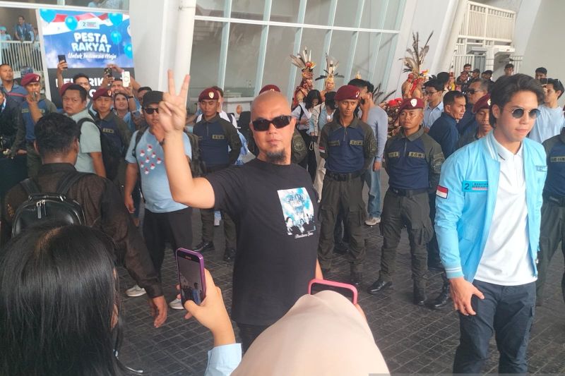 Ahmad Dhani hingga AHY datangi kampanye Akbar Prabowo-Gibran