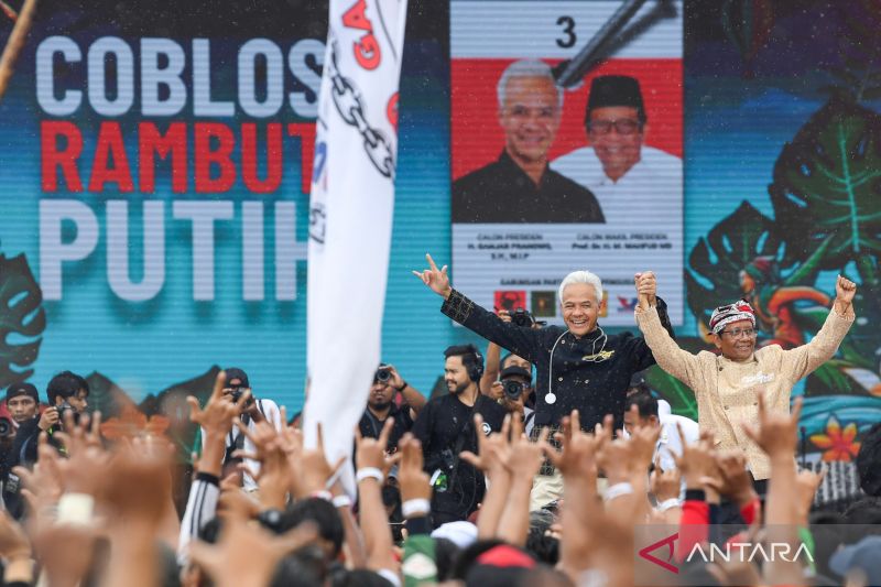 Kampanye akbar Ganjar-Mahfud di Solo