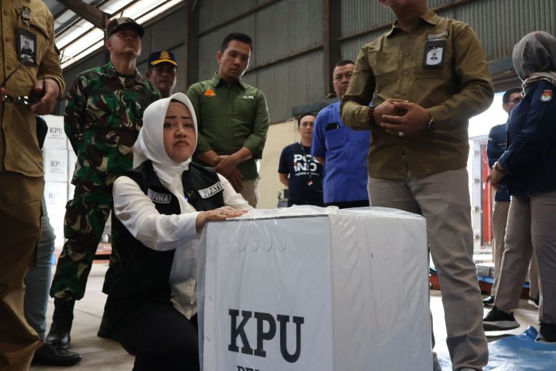 KPU Mojokerto gunakan 150 mobil boks distribusikan logistik pemilu