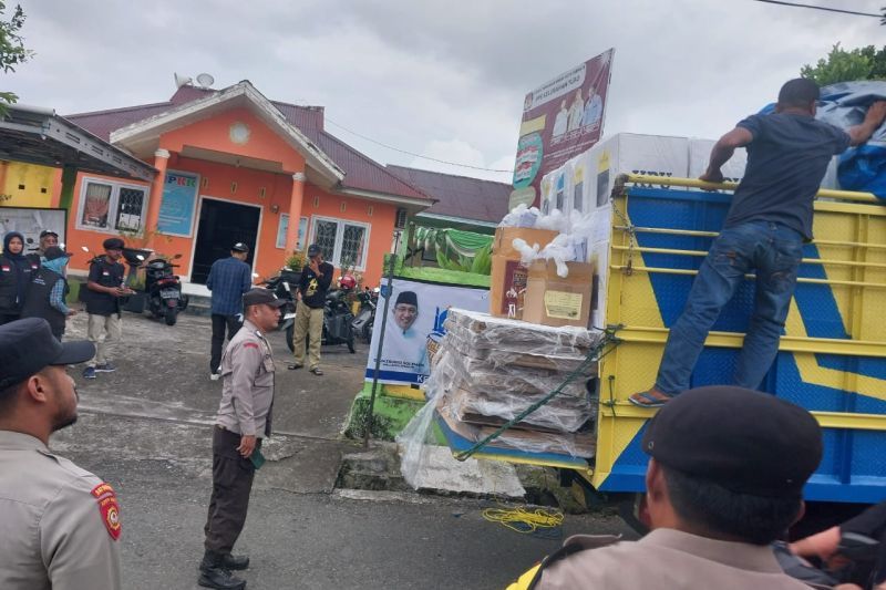 Polres Ternate amankan distribusi logistik pemilu di 58 kelurahan