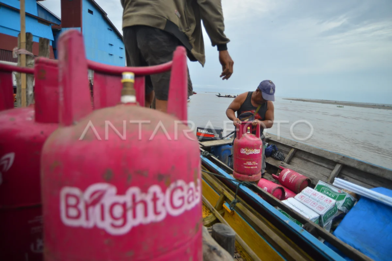 Penggunaan gas elpiji di daerah 3T