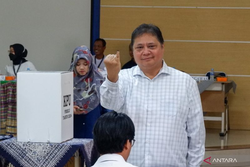 Airlangga: Pemilu damai buktikan Indonesia negara yang besar