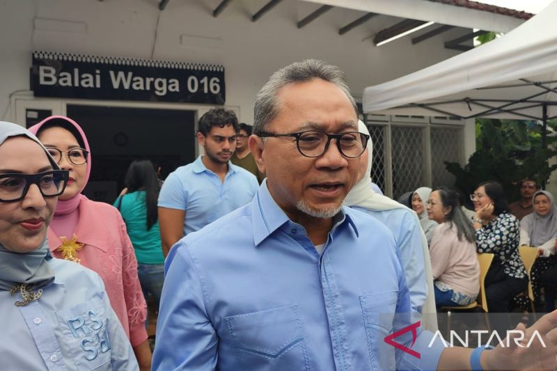 Zulkifli Hasan harap Pemilu 2024 berjalan satu putaran