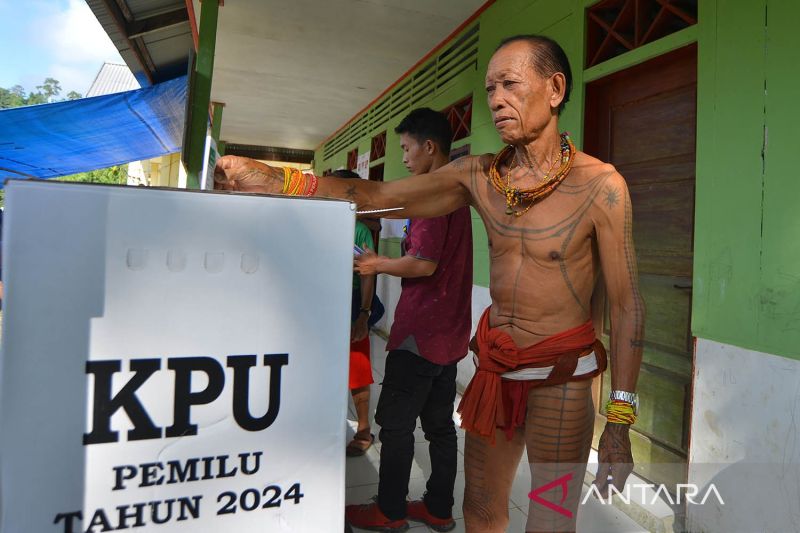 Sikerei Mentawai gunakan hak pilih pada Pemilu 2024