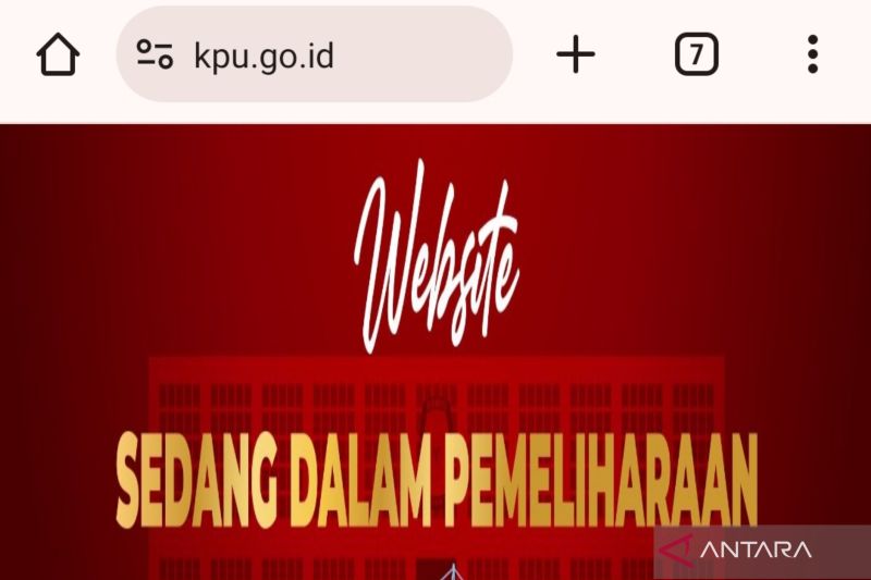 KPU lakukan pengecekan terkait laman resmi yang tidak bisa diakses