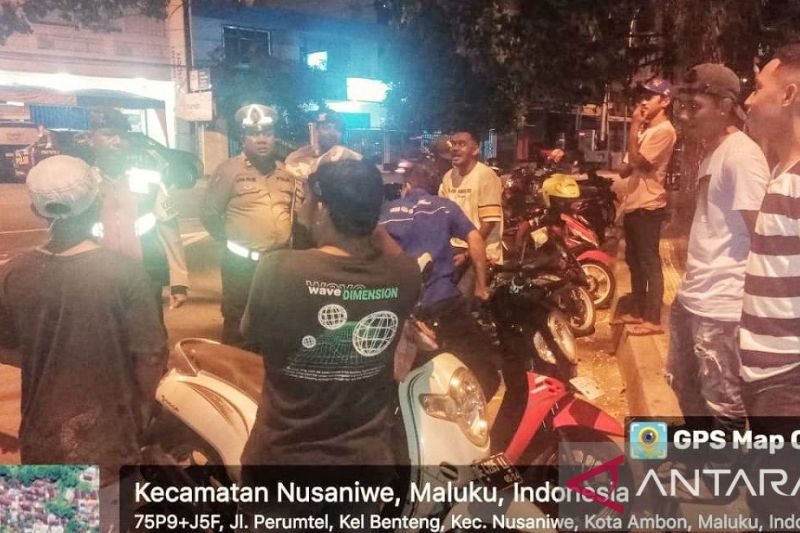 Polisi cegah aksi balap liar di Kota Ambon