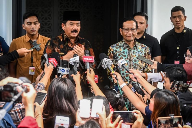 Hadi Tjahjanto bertemu Mahfud MD