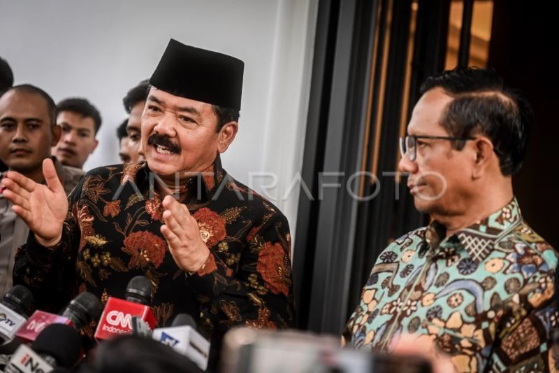 Hadi Tjahjanto bertemu Mahfud MD