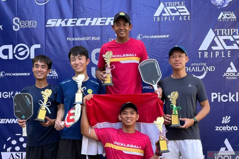 Pickeball Indonesia boyong satu emas di World Pickeball Championship