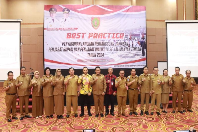 Pemprov Kalteng selenggarakan 'best practice' optimalkan LPj Pj kepala daerah