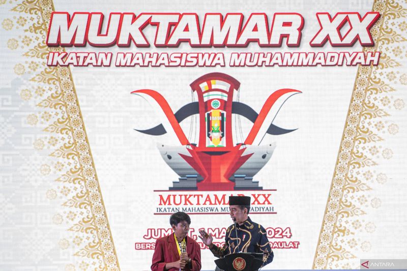 Presiden buka Muktamar XX Ikatan Mahasiswa Muhammadiyah