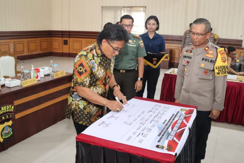 Pemkab Badung bersama TNI-Polri siapkan pengamanan Hari Raya Nyepi