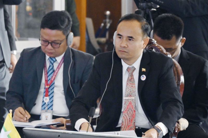 Pejabat senior junta Myanmar hadiri temu menteri pertahanan ASEAN