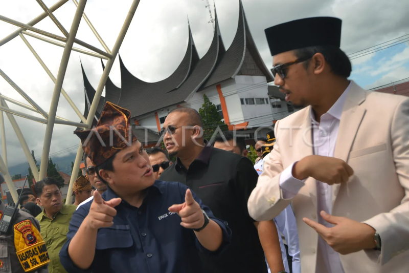Menteri BUMN resmikan kawasan kuliner Stasiun Lambung Bukittinggi