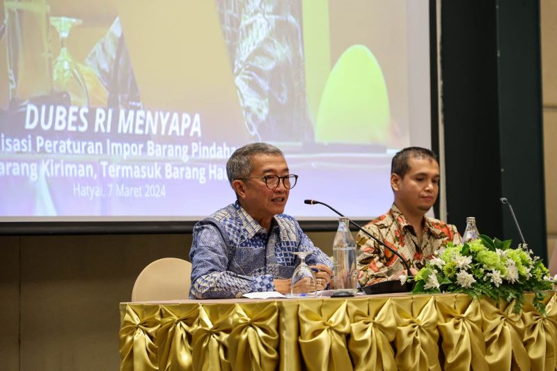 Dubes Rachmat bahas aturan impor barang dari Thailand ke Indonesia