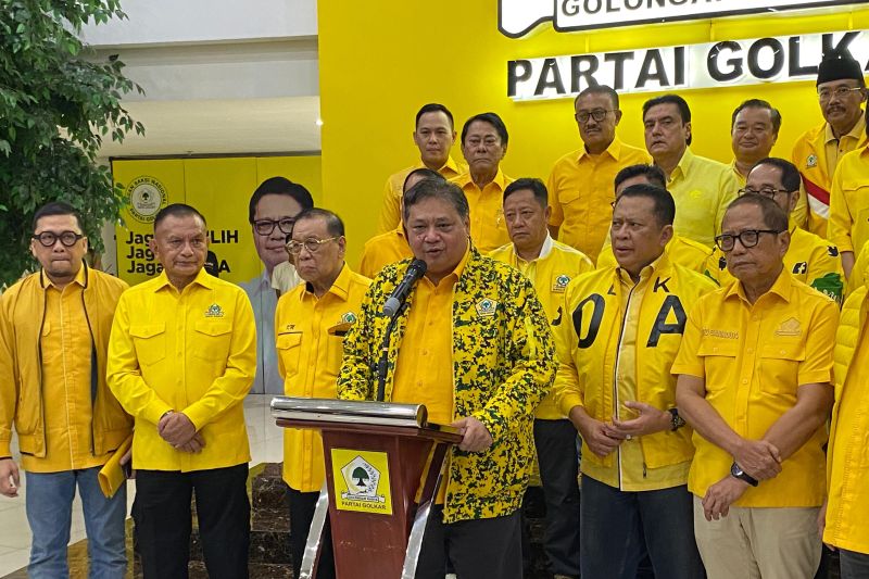 Airlangga sebut tak ada skenario Golkar rebut kursi Ketua DPR